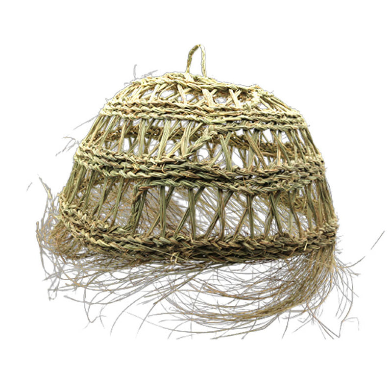 Esparto Grass Lamp Shade Openwork Dome