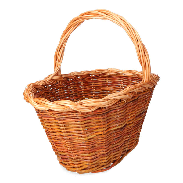 Wicker Basket 37x25x20cm Height With Handle 34cm