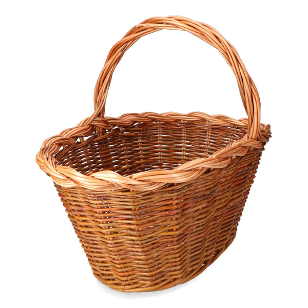 Wicker Basket 45x30x23cm Height With Handle 39cm