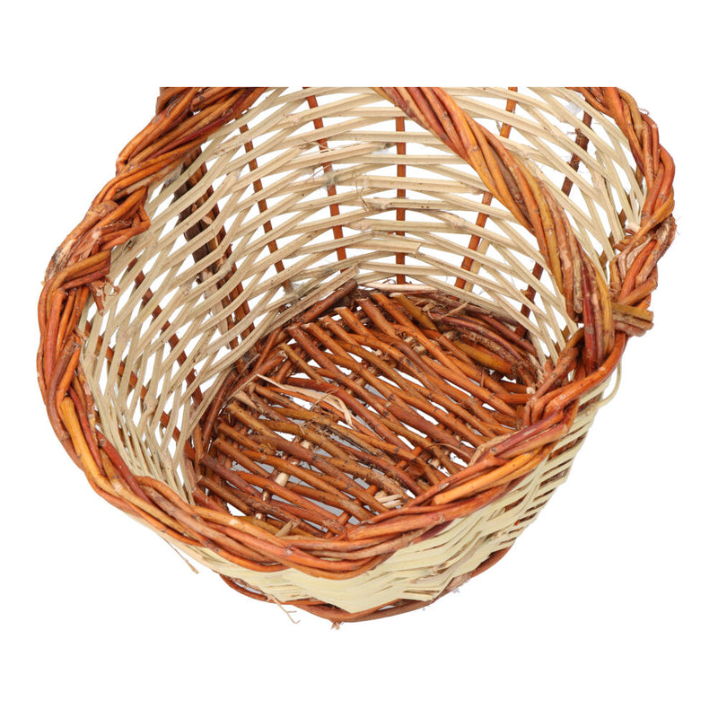 Basket Cane 30x22x15cm Height With Handle 23cm