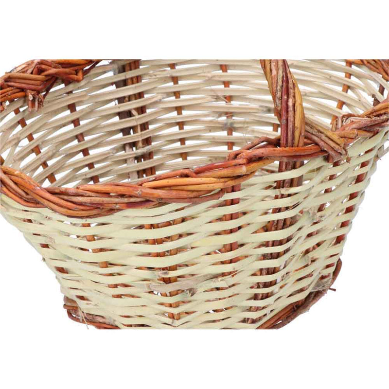 Basket Cane 30x22x15cm Height With Handle 23cm