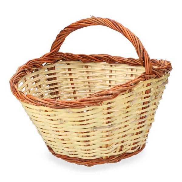 Basket Cane 44X31X22Cm Height With Handle 34Cm