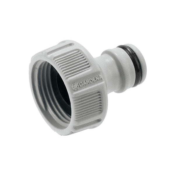 Male Adapter For 21mm Tap With 26.5mm 3/4" Female Thread (Blister) Gardena