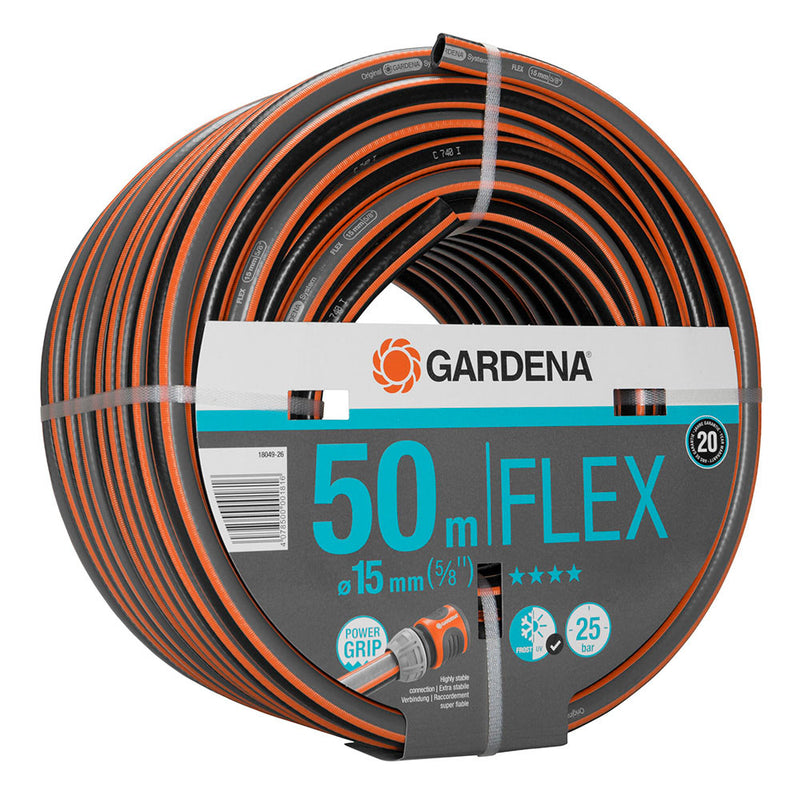 Gardena Flex Irrigation Hose Ø15mm (5/8") Roll 50m