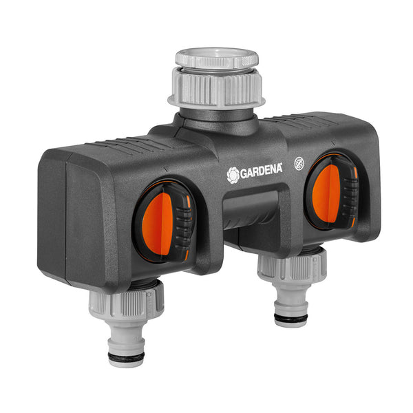 2-Way Distributor with Gardena Adapter