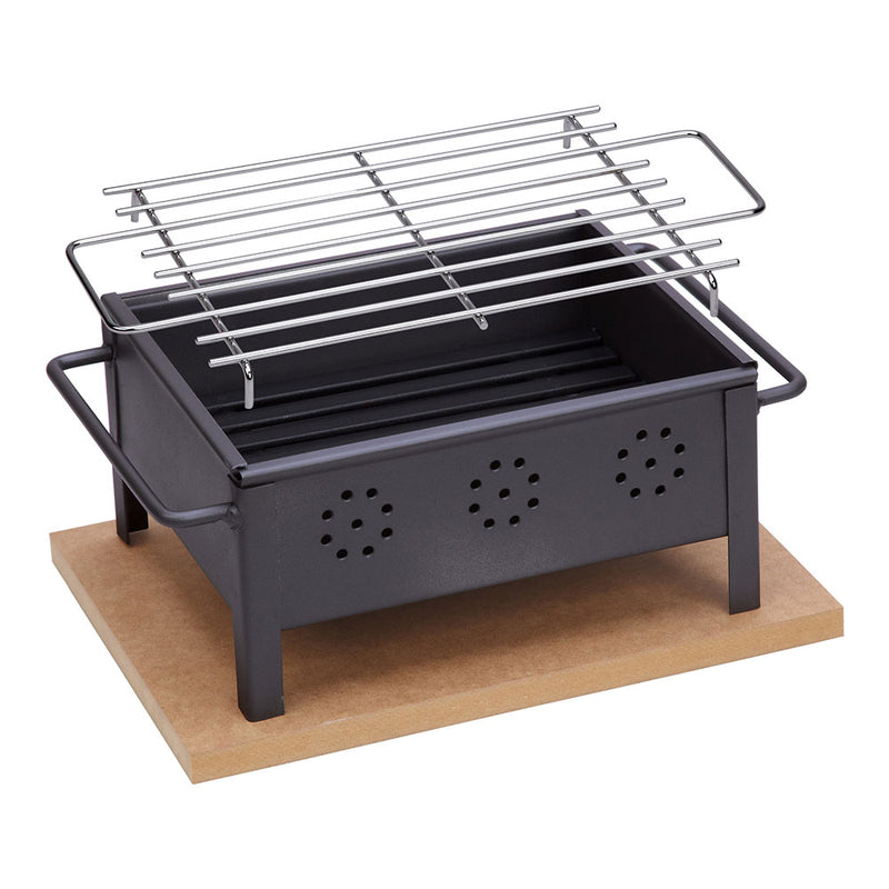 Tabletop barbecue 25x20cm (stainless steel grill) 2905 Sauvic