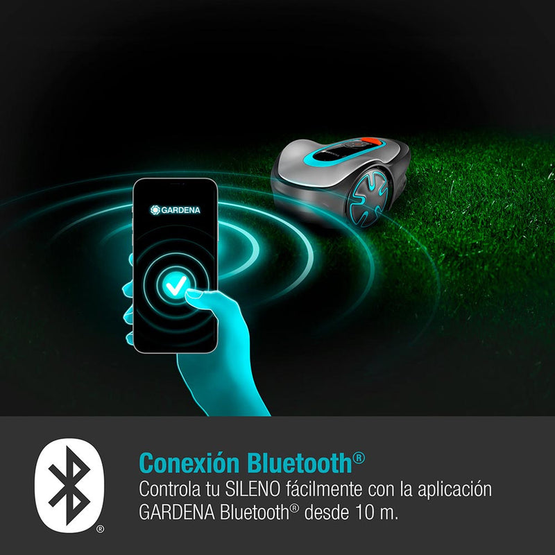 S, Of, Robot Cortacésped Sileno Para Segar Jardines 15201-34 Gardena