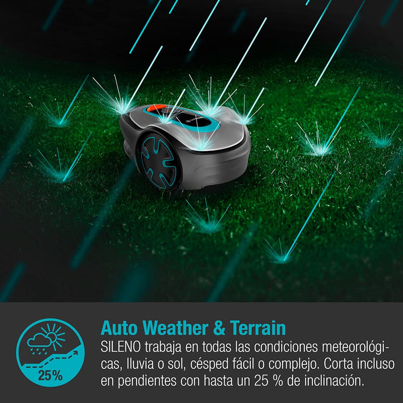 S, Of, Robot Cortacésped Sileno Para Segar Jardines 15201-34 Gardena