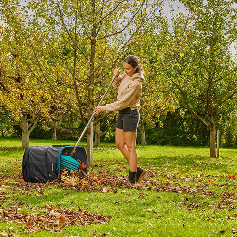 Gardena 11715-20 Popup Garden Bag 127 L For Collecting Leaves Or Waste In The Garden, Made From 70% Recycled Polyester Gardena