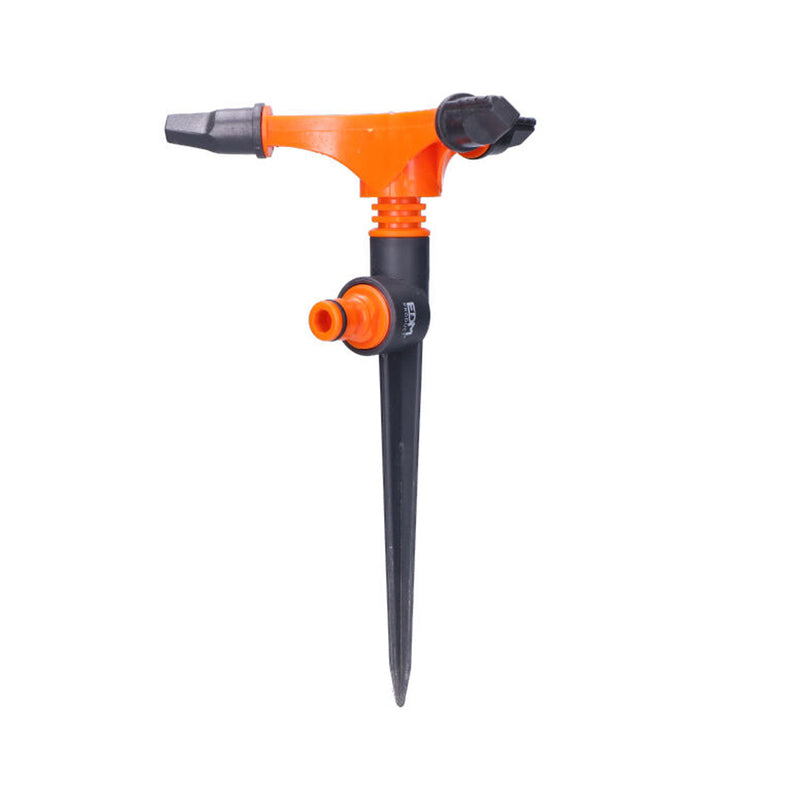 Three-arm rotary sprinkler with stake (Blister) Edm