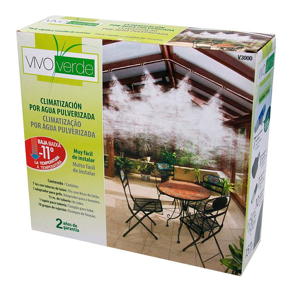 Green Vivid Misting And Cooling Nebulizer Kit