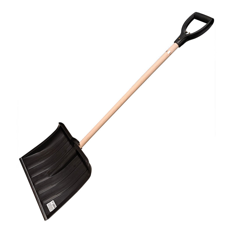 Snow Shovel 121x40x32cm Plastic and Wood