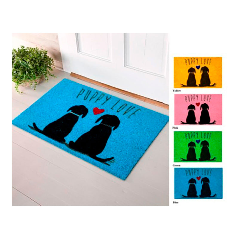 Doormat 60X40Cm Edm Dogs Model