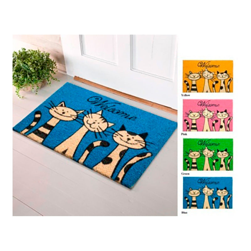 Doormat 60X40Cm Edm Cats Model