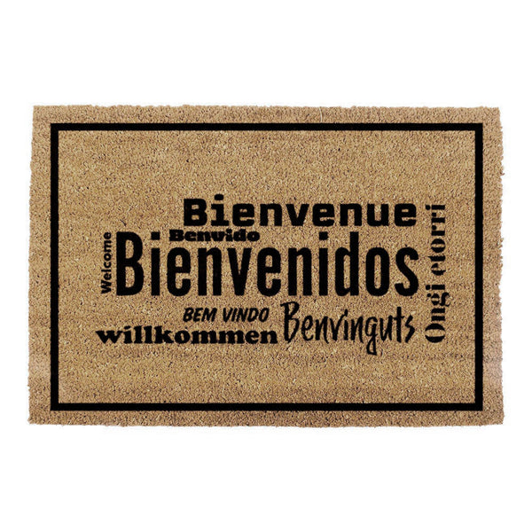 Doormat 60x40cm Welcome Model Edm Languages