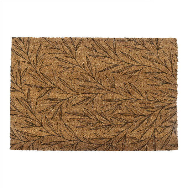 Doormat 60x40cm Edm Leaf Model