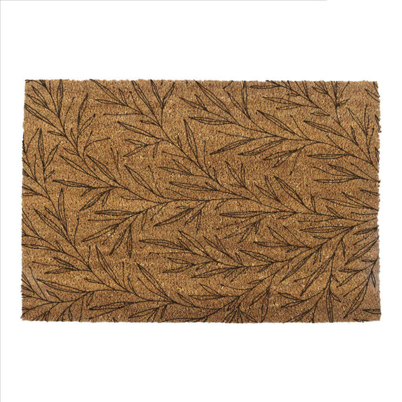 Doormat 60x40cm Edm Leaf Model