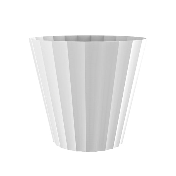 Doric Injection Pot White Color Ø18X16Cm