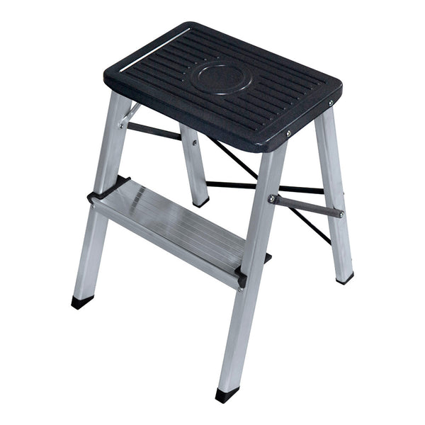 Aluminum Stool 2 Steps According to UNE EN 14183 Edm