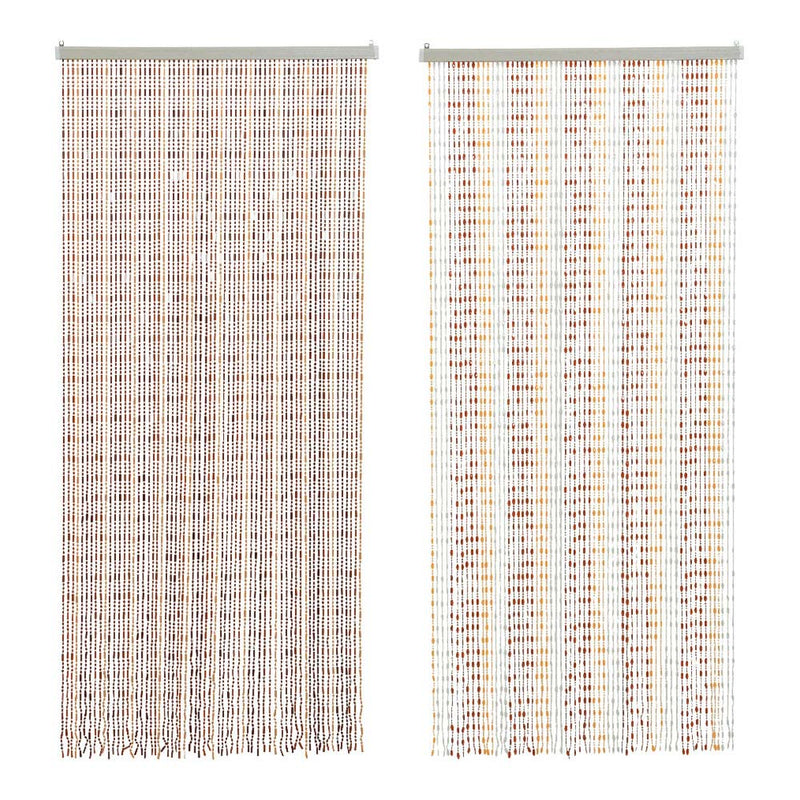 Plastic Curtain With 64 Strips Assorted Colors 90x1.5x200cm