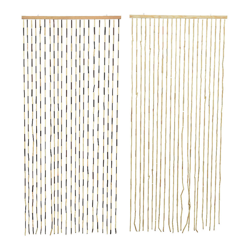 Natural Curtain With 22 Strips Assorted Colors 90X210Cm