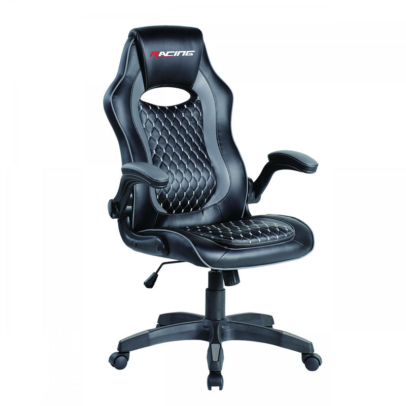 Silla Gaming Ergonomica Negra Racing Pro Bergner