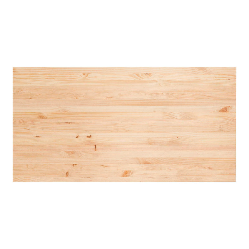 Solid Pine Wood Board, 120x60x1.8cm Astigarraga