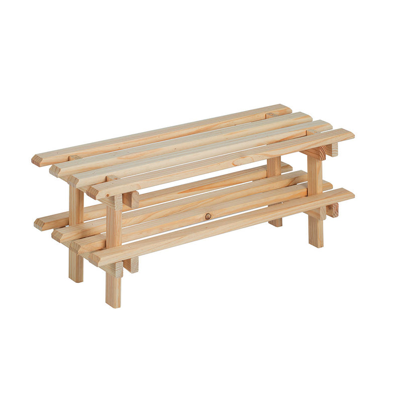 Evolution Astigarraga Stackable Pine Shoe Rack