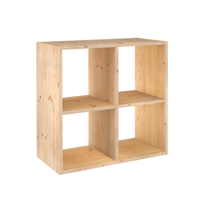 Modular Shelving With 2x2 Cubes Dynamic Solid Pine 70.8x70.8x33cm Astigarraga