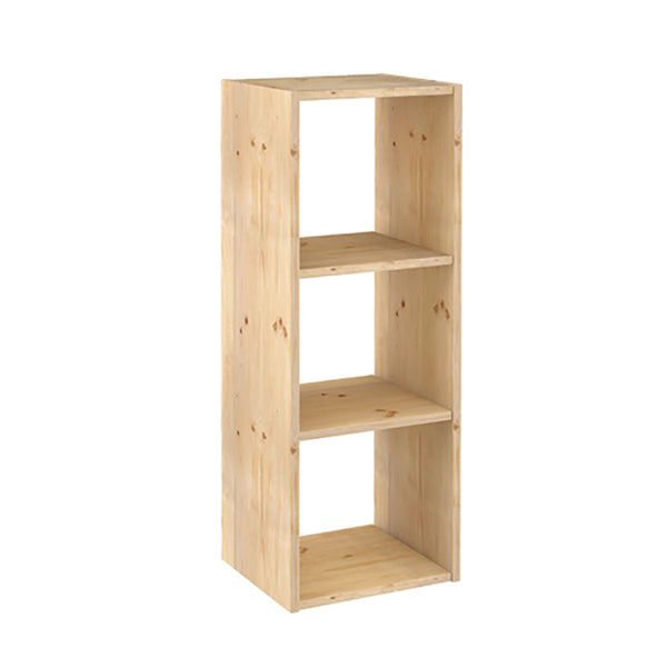 Modular Shelving 3 Cubes Dynamic Solid Pine 107x36.2x34cm Astigarraga