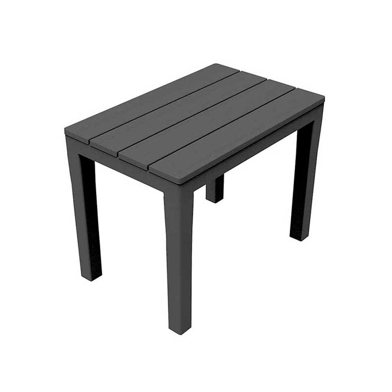 Banqueta Para Exterior, Color: Negro 38,5X60X45Cm Ipae Progarden