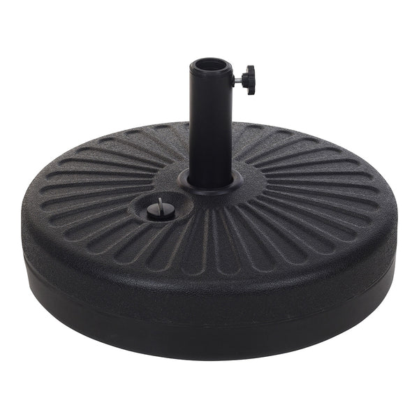 Parasol Base 22 L Color: Black Ø51X12Cm Ipae Progarden