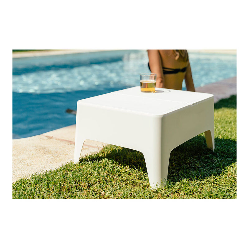 Side Table Color: White 58X48X30Cm, Model: Alaska Sp Berner