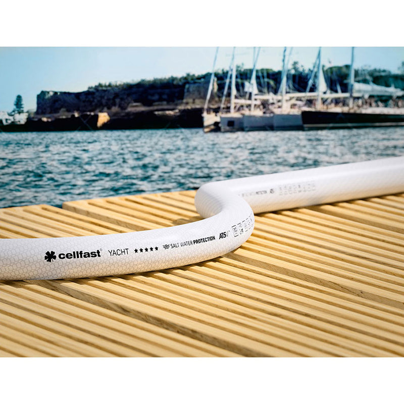 Set Manguera Yacht De 12,5 Mm X 20 M Con Conectores Y Pistola Cellfast