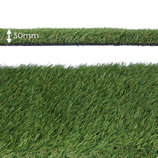 Artificial Grass 30mm Roll 1x5m Green Color Model: Gracefull Edm