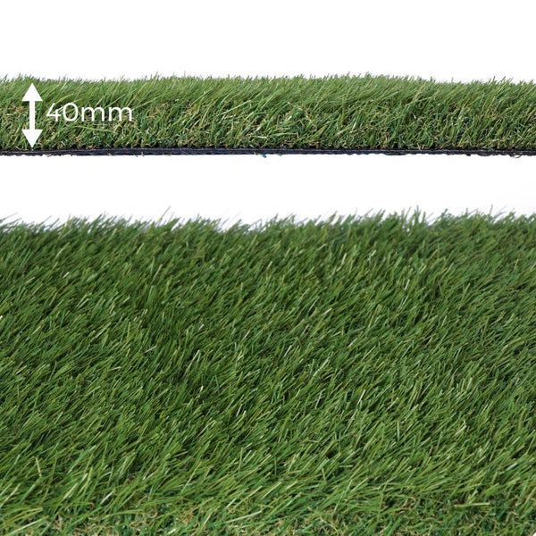 Artificial Grass 40mm Roll 1x5m Green Color Model: Gracefull Edm