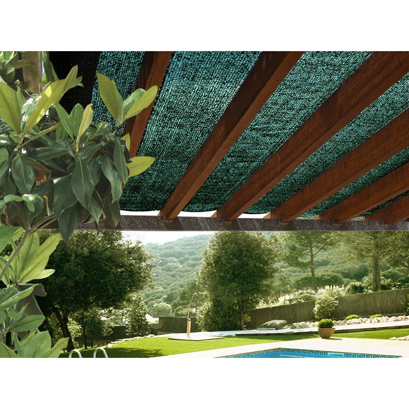 Rollo De Malla Sombreadora, Color Verde 70% 3X4M