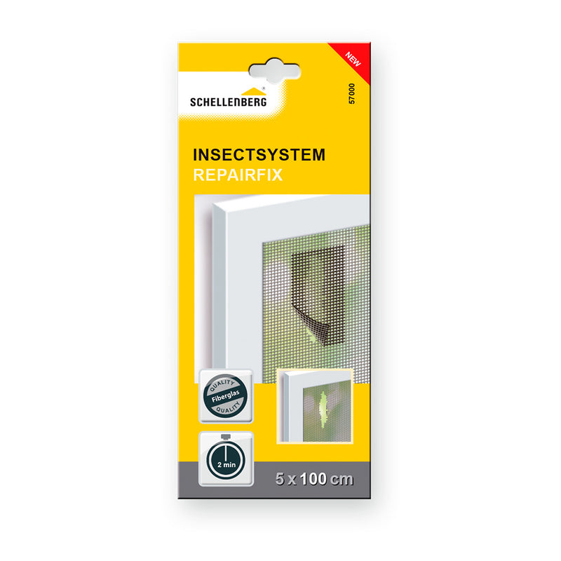 Anthracite Fiberglass Adhesive Patch 5x100cm For Mosquito Net