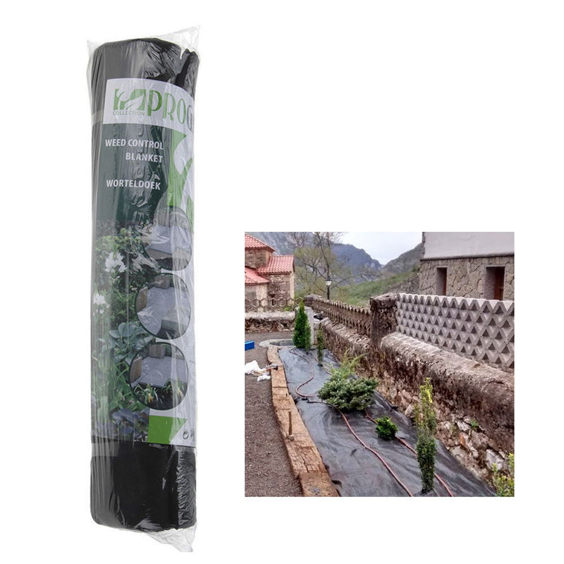 Anti-weed mesh black color 1.50x8m Progarden