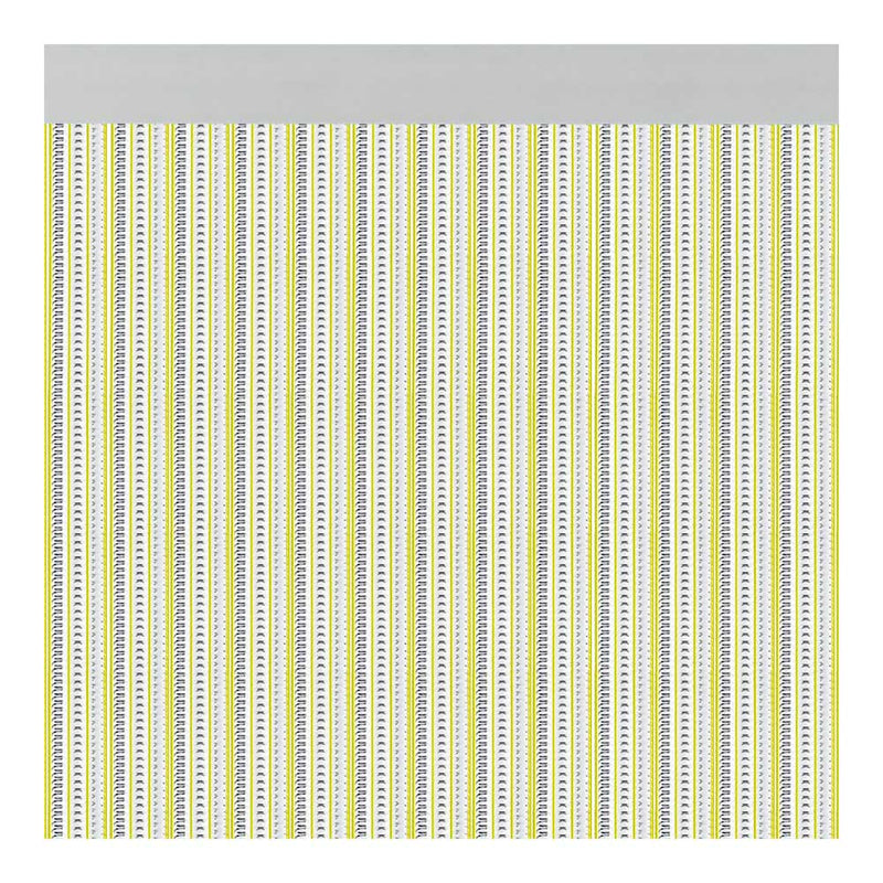 Door Curtain Model "Brescia" Yellow Color 90X210Cm M63166 Acudam