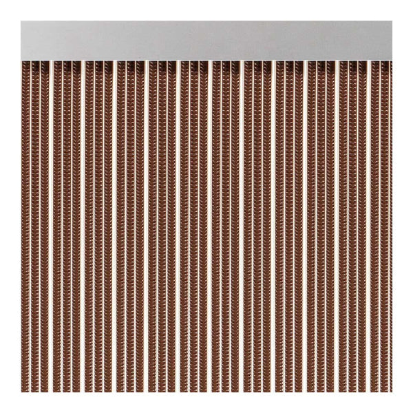 Door Curtain Tape S-350 Brown Color 90X210Cm M63569 Acudam