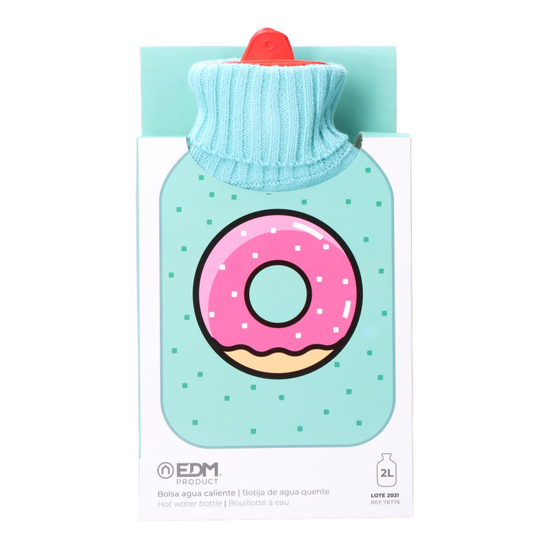 Hot Water Bottle, Glazed Donut Model 2 L Edm