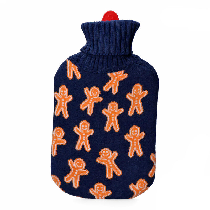 Hot Water Bottle, Gingerbread Man Model 2 L Edm