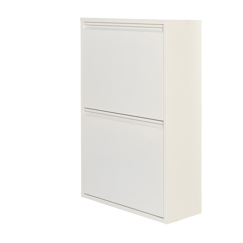 Metal Recycling Cabinet 4 Drawers White