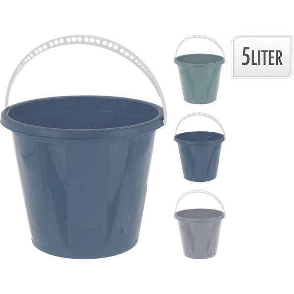 Aurora Round Bucket 5L Assorted Colors/Models