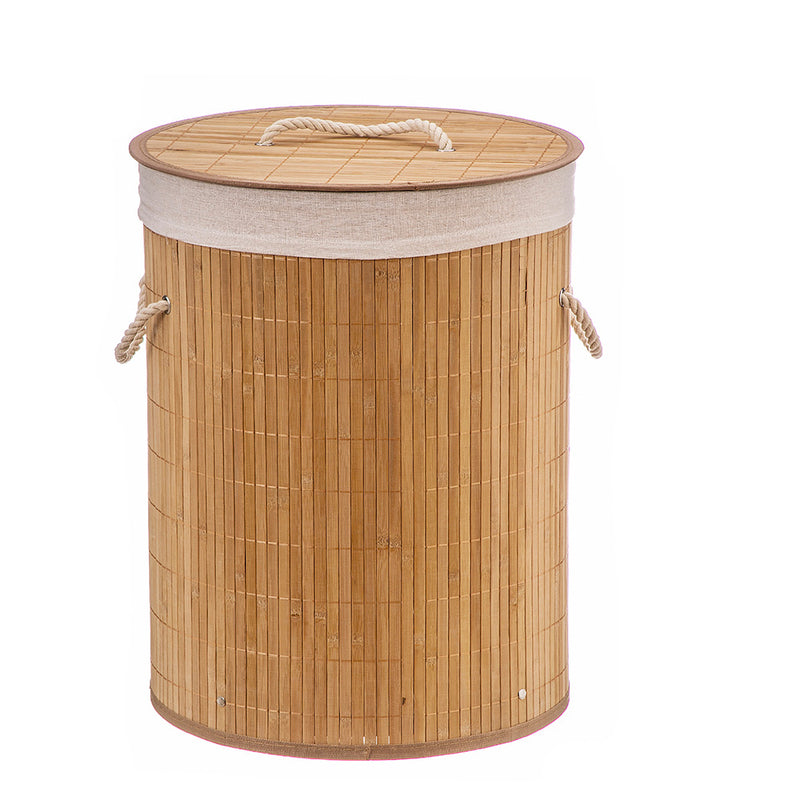 Bamboo Clothes Basket 35X35X50 Cm Caison