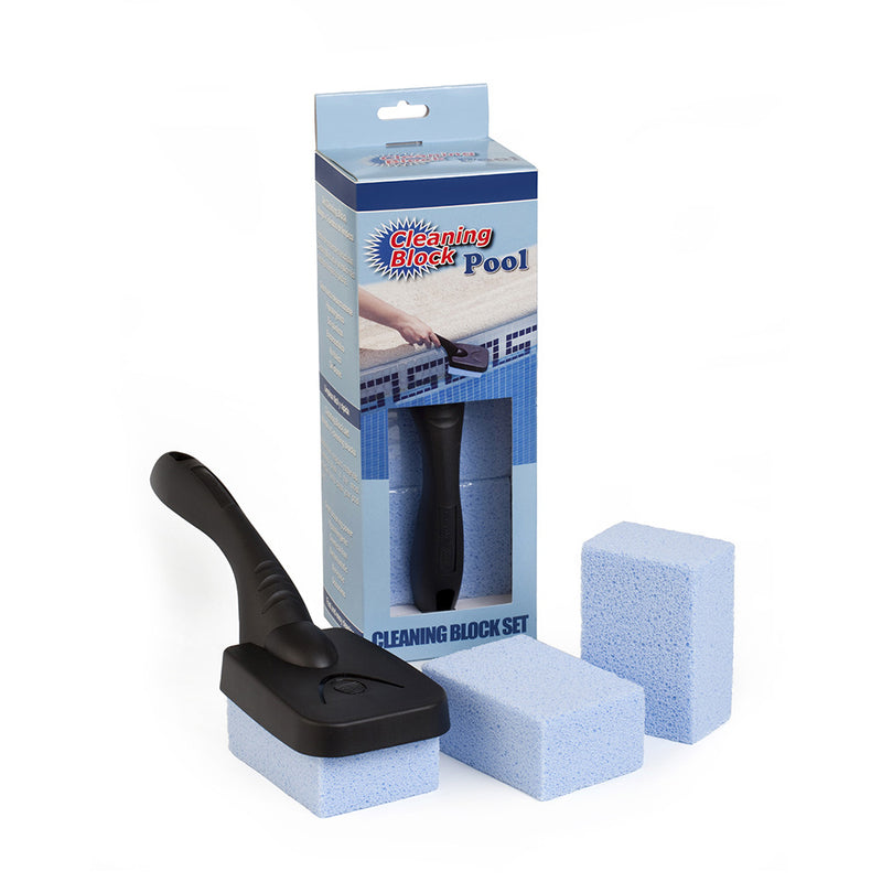 Set 3 Pool Cleaning Block With Handle And Individual Flap