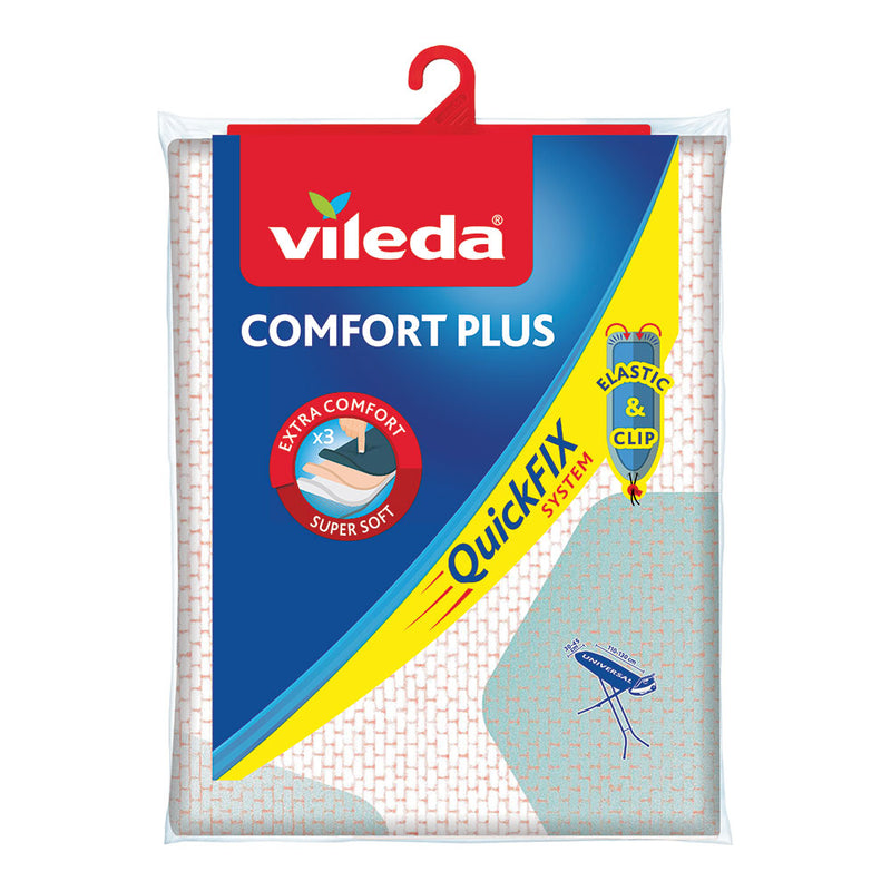 Funda Comfort Plus Vileda 163255 Para Tablas De 110X30Cm Hasta 130X45Cm