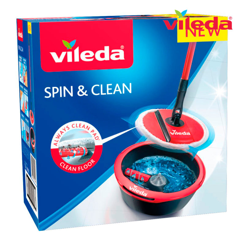 Vileda Spin &amp; Clean 161821 Spin Mop