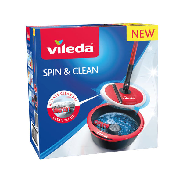 Vileda Spin &amp; Clean 161821 Spin Mop